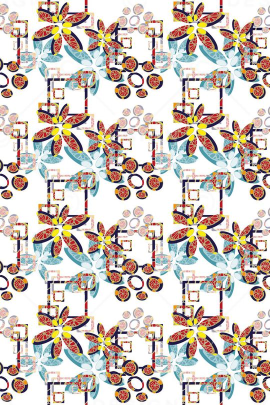 格子印花华亿平台图片