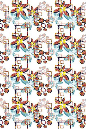 格子印花华亿平台图片