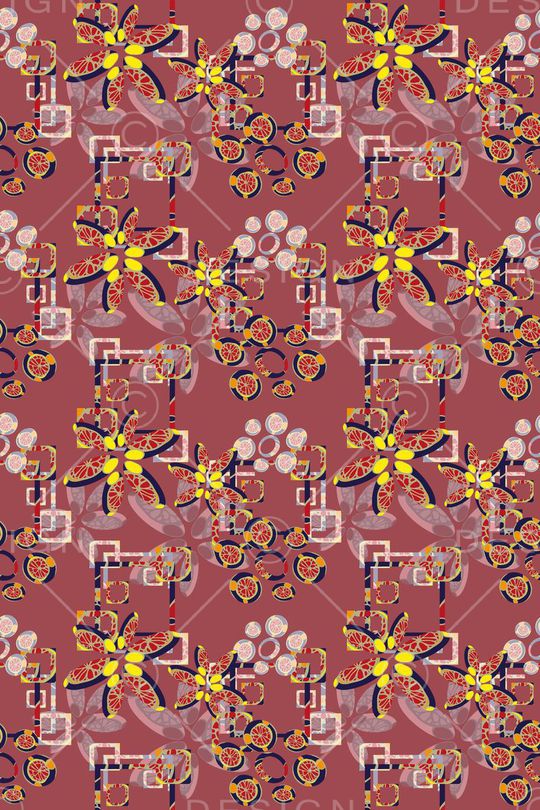 格子印花华亿平台图片