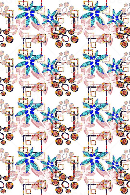 格子印花华亿平台图片