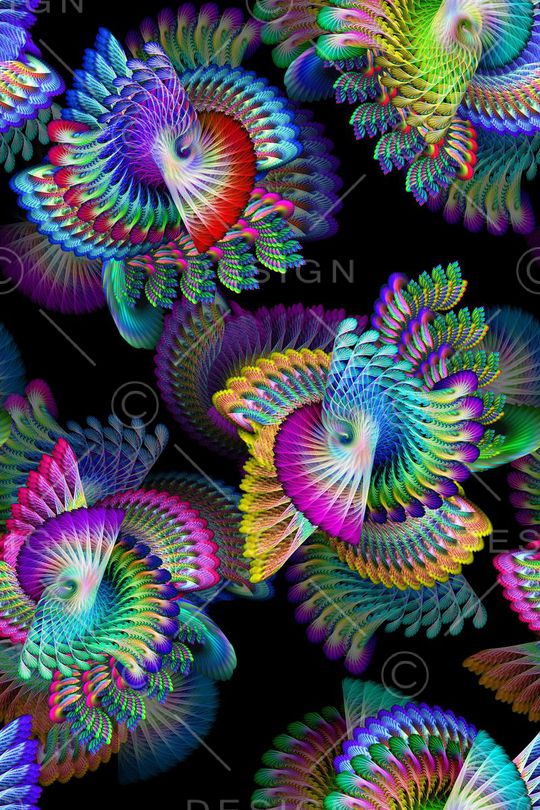 抽象印花华亿平台图片