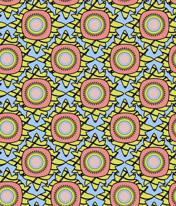 600607-复古几何重复图案 