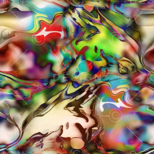 彩色肌理印花华亿平台图片