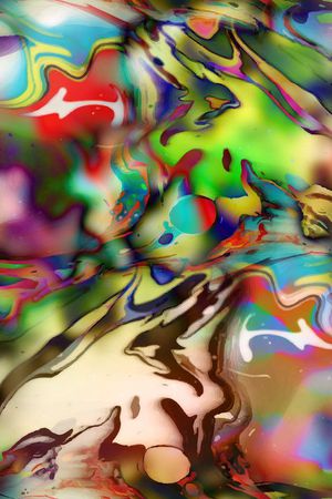 彩色肌理印花华亿平台图片