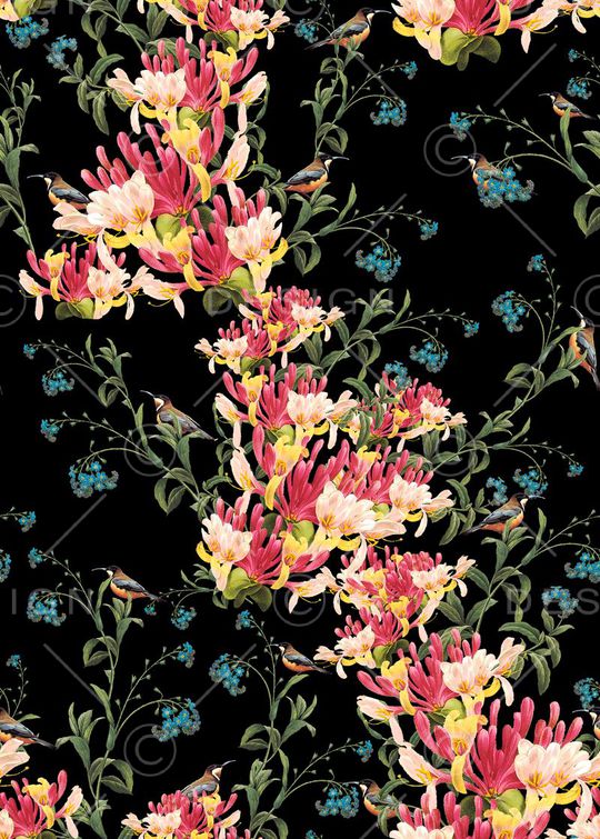 花朵印花华亿平台图片