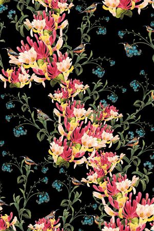 花朵印花华亿平台图片