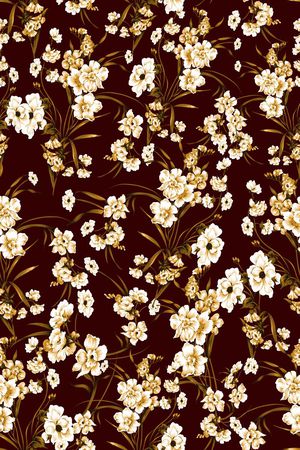 花朵印花华亿平台图片