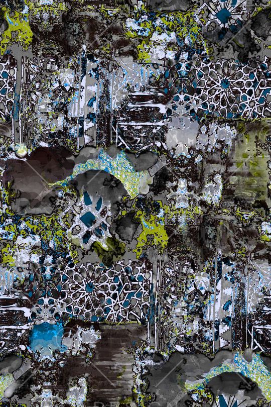 笔触印花华亿平台图片