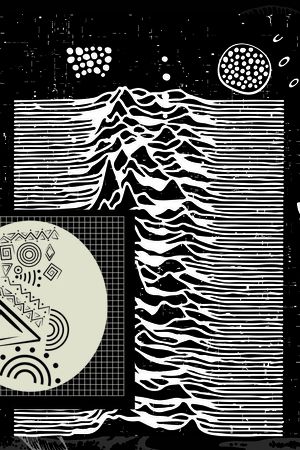 灵感来源华丽摇滚大卫鲍伊致敬印花华亿平台图片