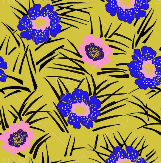 花朵印花华亿平台图片