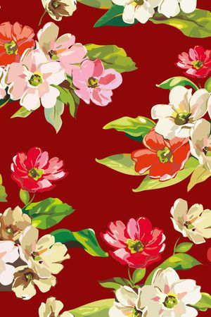 花朵印花华亿平台图片