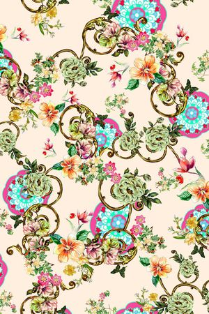 花朵印花华亿平台图片