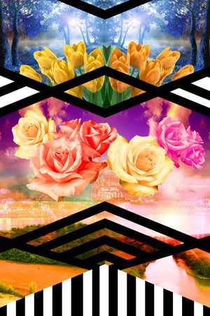 风景印花华亿平台图片