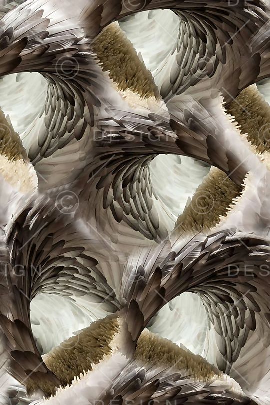 羽毛纹理底纹印花华亿平台图片