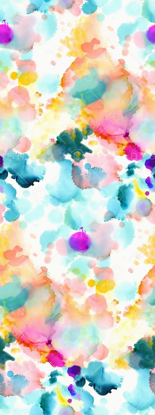 水彩纹理花印花华亿平台图片