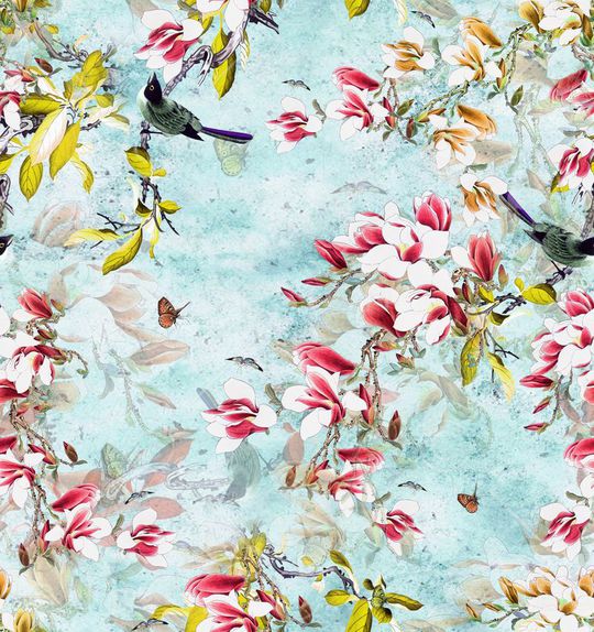 旗袍印花华亿平台图片