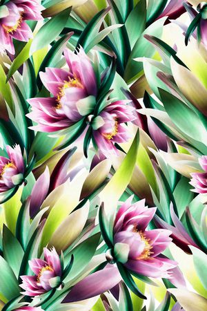 花丛印花华亿平台图片