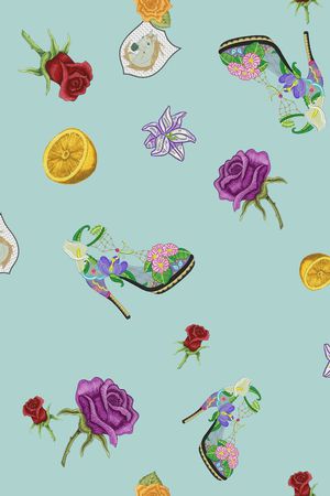 时尚印花华亿平台图片