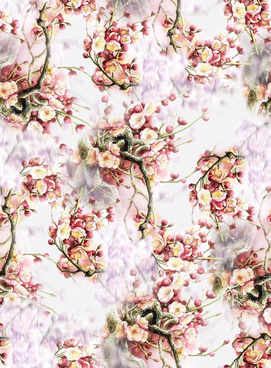 复古印花华亿平台图片