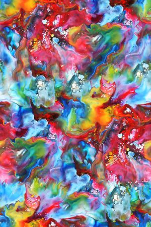 水彩纹理花印花华亿平台图片