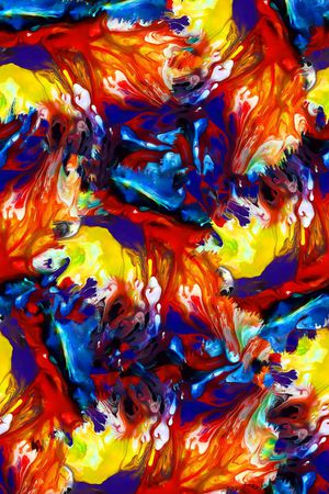 水彩纹理花印花华亿平台图片