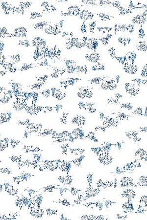 手绘风景印花华亿平台图片