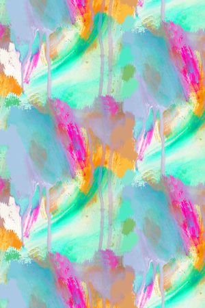 水彩纹理花印花华亿平台图片