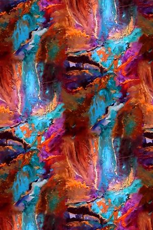 水彩纹理花印花华亿平台图片