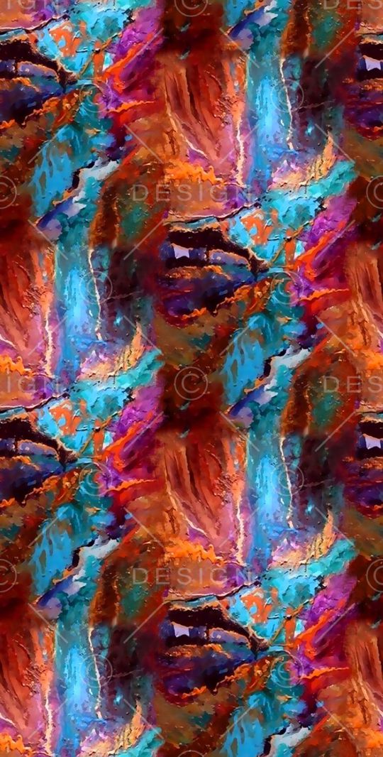 水彩纹理花印花华亿平台图片