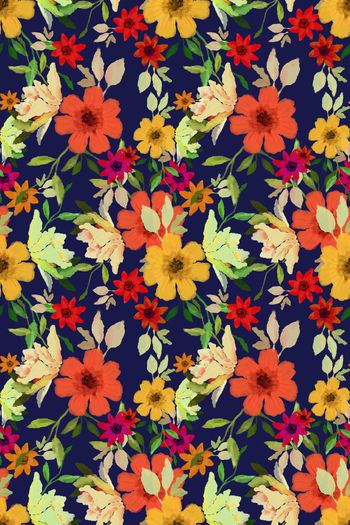 600959-cp原创手绘时尚花卉