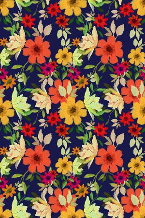 电脑手绘印花华亿平台图片