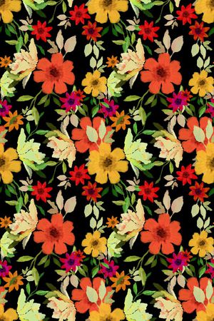 电脑手绘印花华亿平台图片