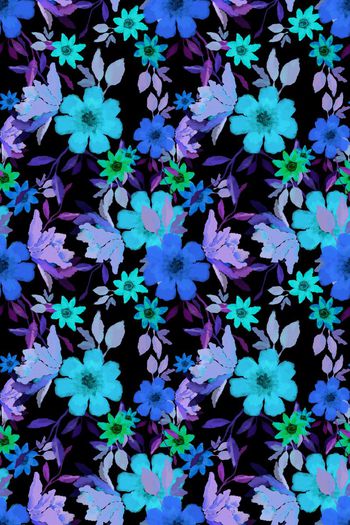 600963-cp原创手绘时尚花卉