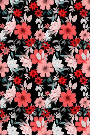 电脑手绘印花华亿平台图片