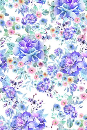 小碎花印花华亿平台图片