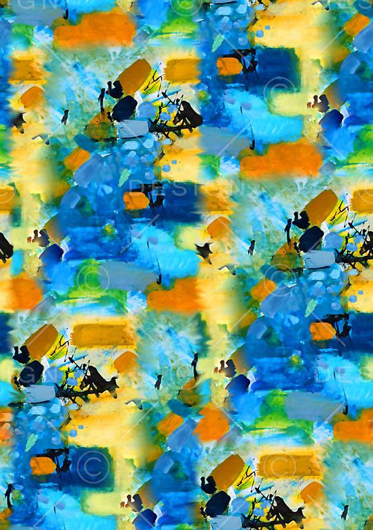 彩色纹理印花华亿平台图片