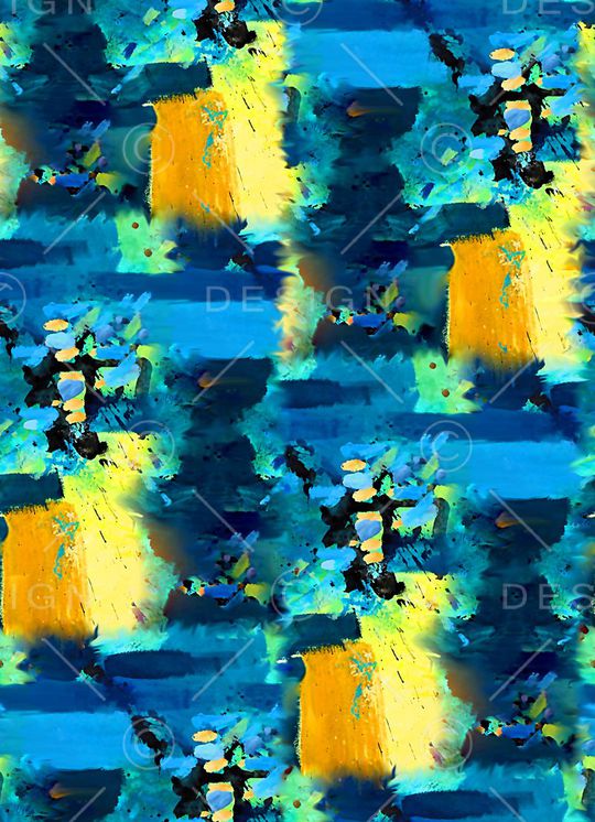 水彩笔刷纹理印花华亿平台图片