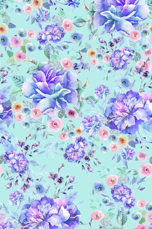 小碎花印花华亿平台图片