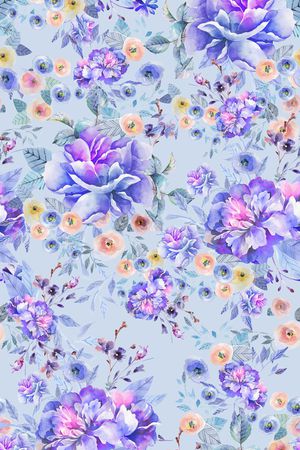 小碎花印花华亿平台图片