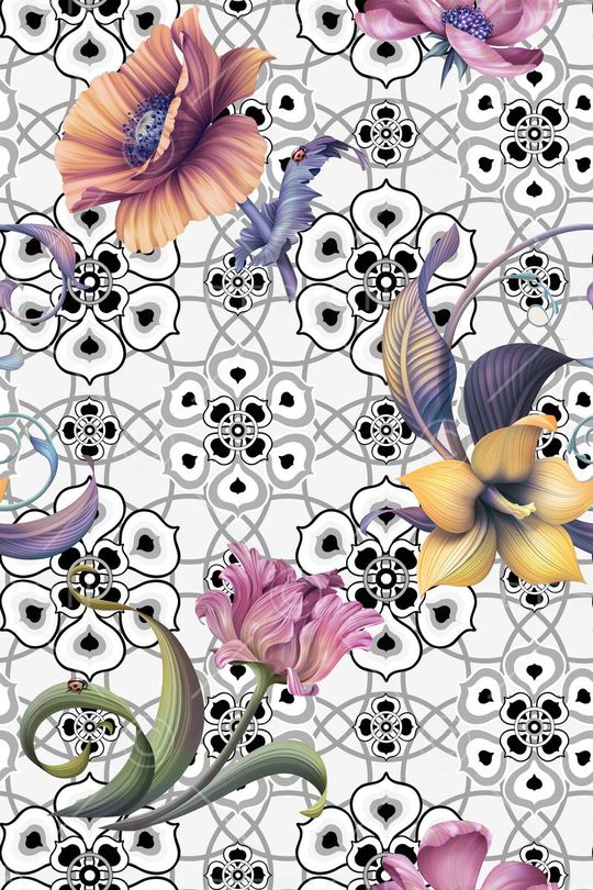 竹叶印花华亿平台图片