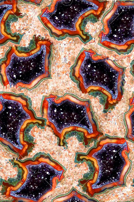 艺术岩石印花华亿平台图片