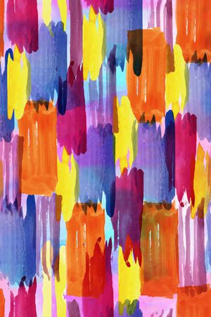 水彩笔触色块印花华亿平台图片