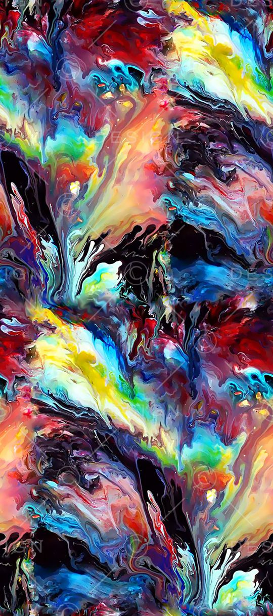 彩色自然岩石印花华亿平台图片