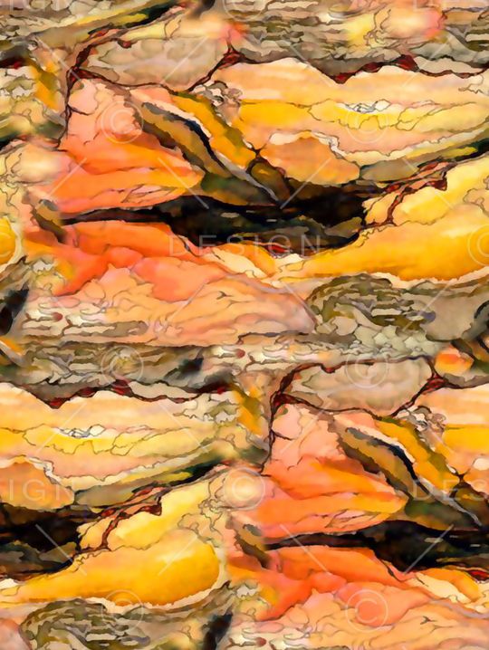 岩石艺术印花华亿平台图片