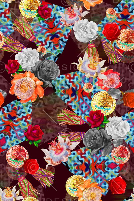 满版印花华亿平台图片