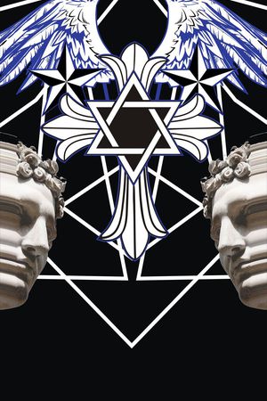 大牌　十字架　石膏印花华亿平台图片