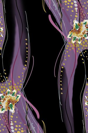 中东风格印花华亿平台图片