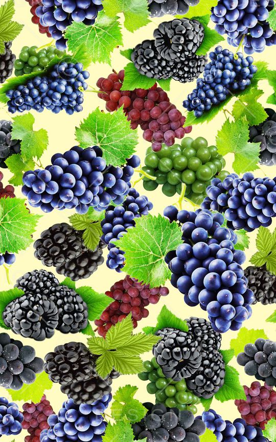 葡萄印花华亿平台图片