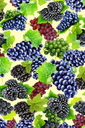 葡萄印花华亿平台图片