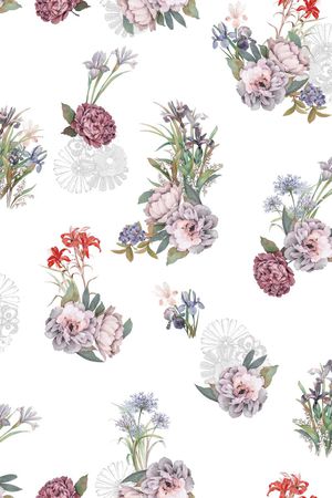 小碎花印花华亿平台图片